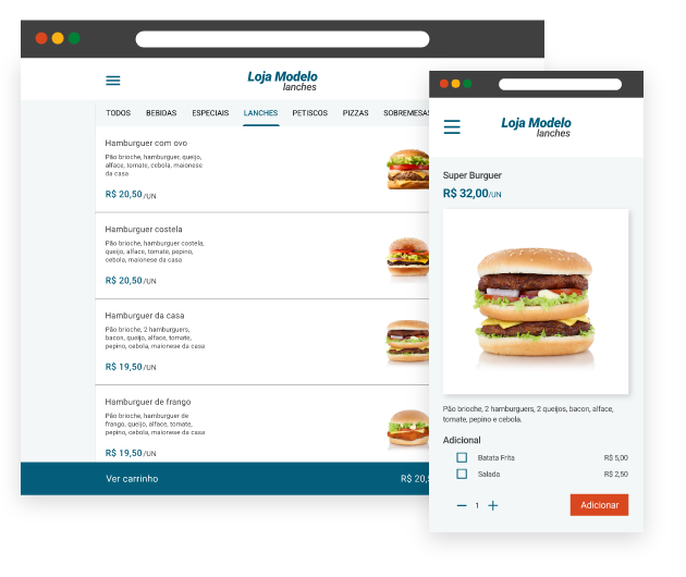 M2R PDV - Menu Digital e Catálogo Online