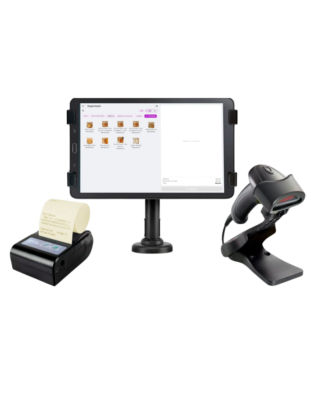 M2R PDV - Venda fácil com tablet e leitor de código de barras